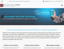 Tablet Screenshot of flexitech.co.il